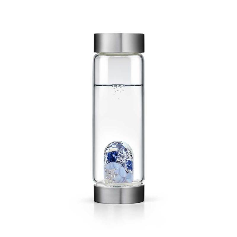 Balance Gem-Water Bottle by Vitajuwel with 3 types of Gems