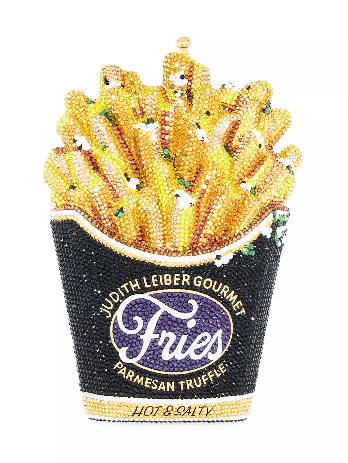 Parmesan Truffle Fries Handbag by Judith Leiber