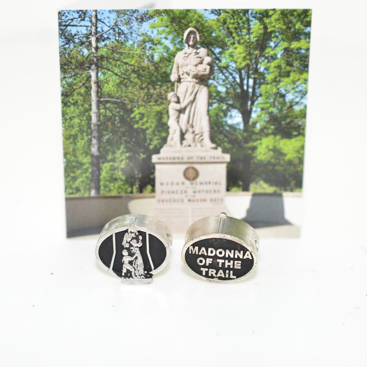 Exclusive Sterling Silver Madonna Of The Trail Bead