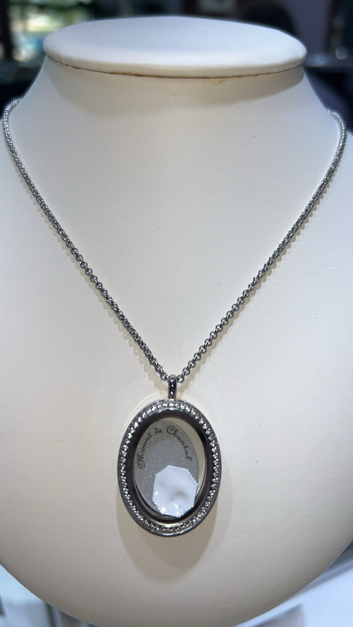 Mount de Chantal Locket Necklace