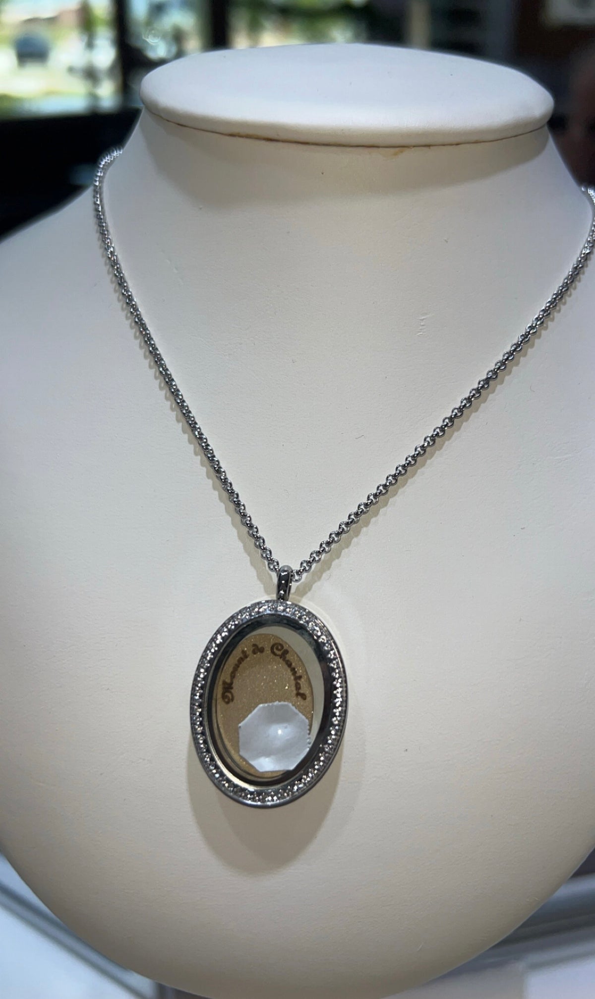Mount de Chantal Locket Necklace