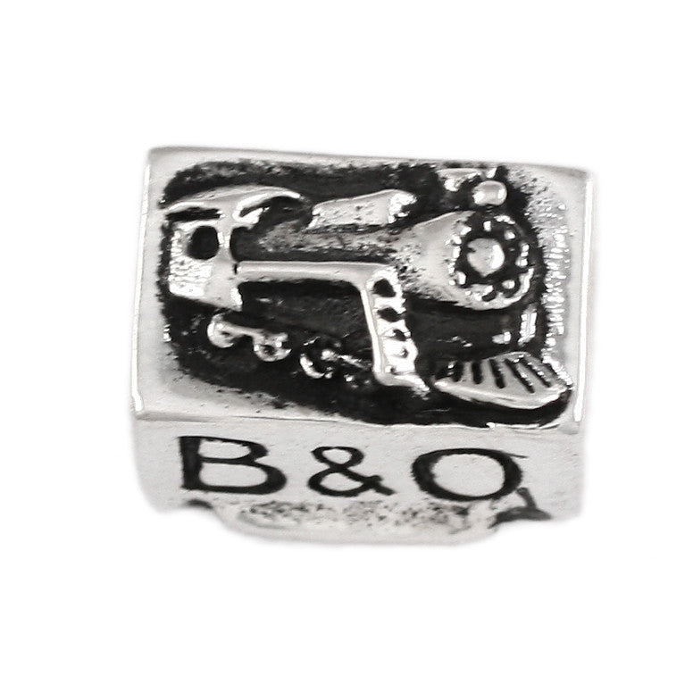 B&amp;O Railraod Station Wheeling Bead-Howard&#39;s Exclusive-Howard&#39;s Diamond Center