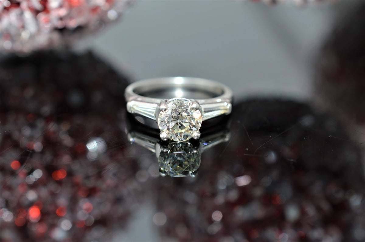 Platinum Diamond Engagement Ring