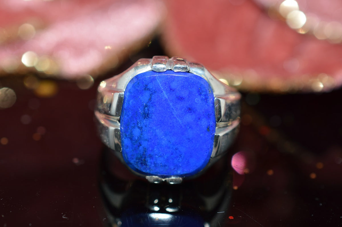 Sterling Silver Lapis Lazuli Ring