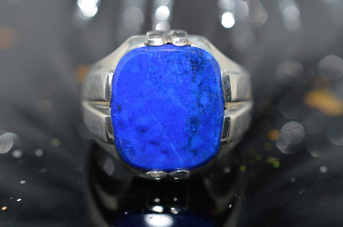 Sterling Silver Lapis Lazuli Ring