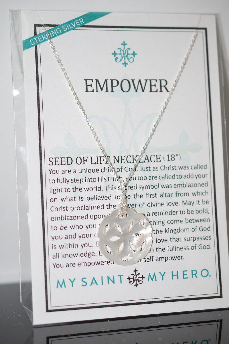 Empower Necklace My Saint My Hero