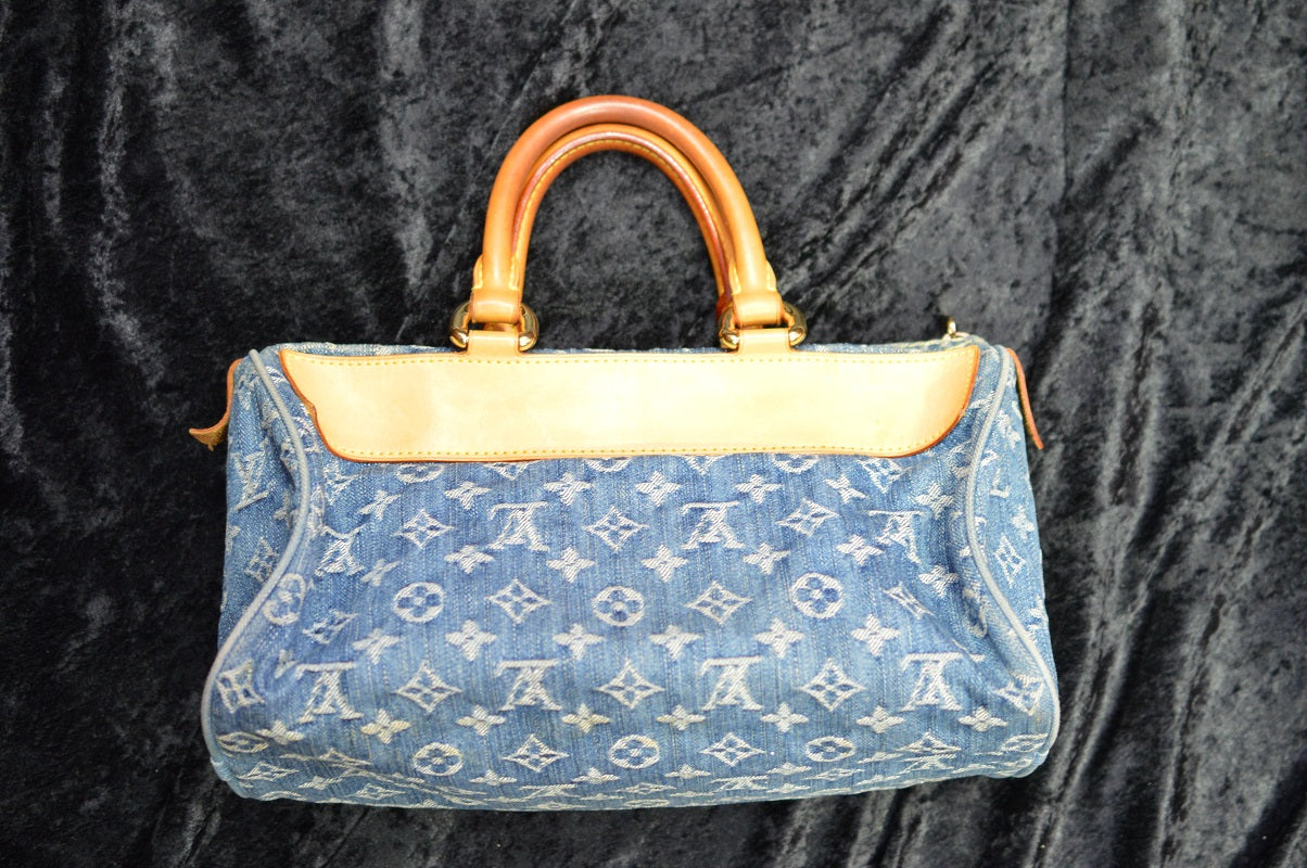 LOUIS VUITTON BLUE MONOGRAM NEO SPEEDY BAG