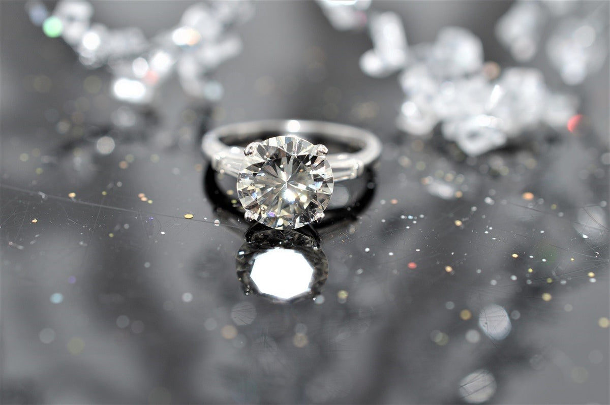 3.52 Carat Diamond Engagement Ring