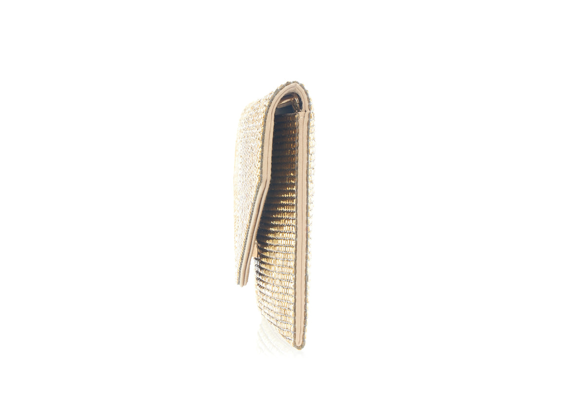 Classic Gold Envelope by Judith Leiber Couture