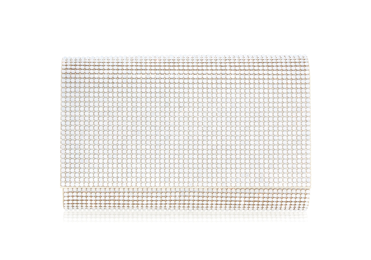 Fizzy Crystal Opal Handbag by Judith Leiber Couture