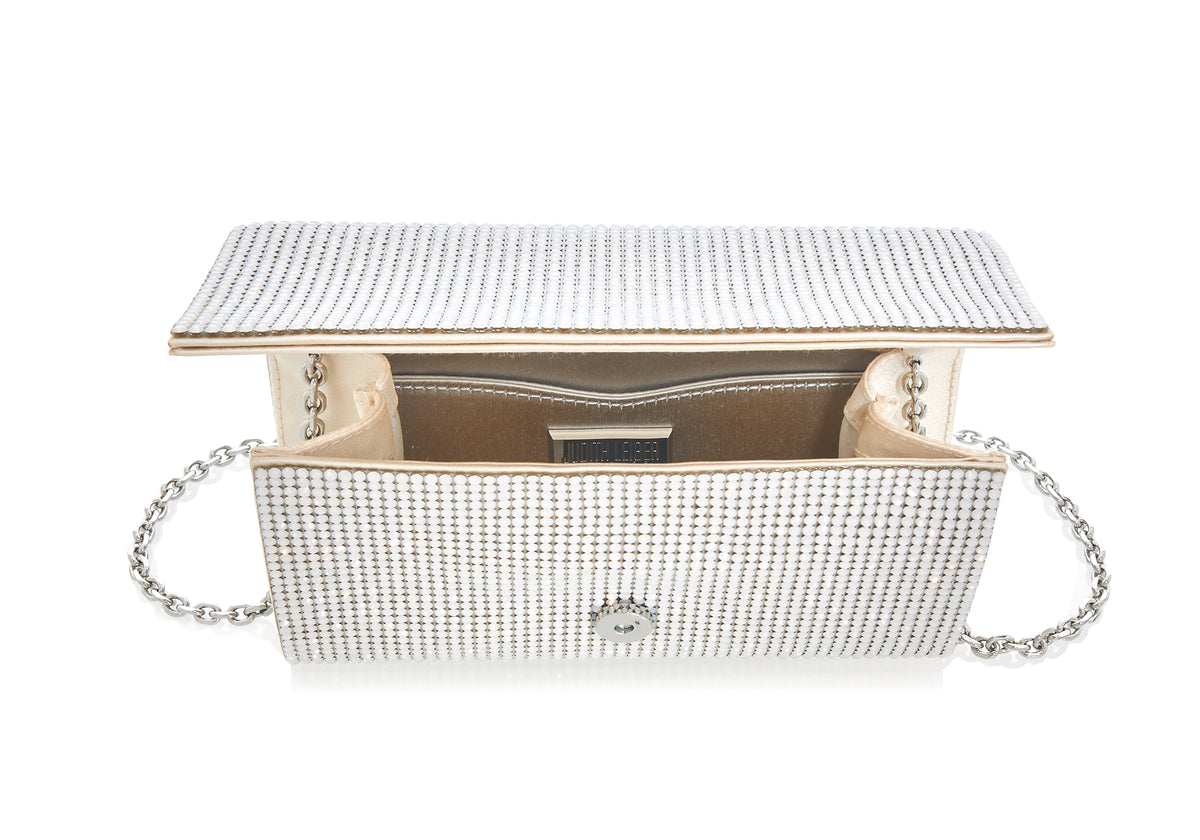 Fizzy Crystal Opal Handbag by Judith Leiber Couture