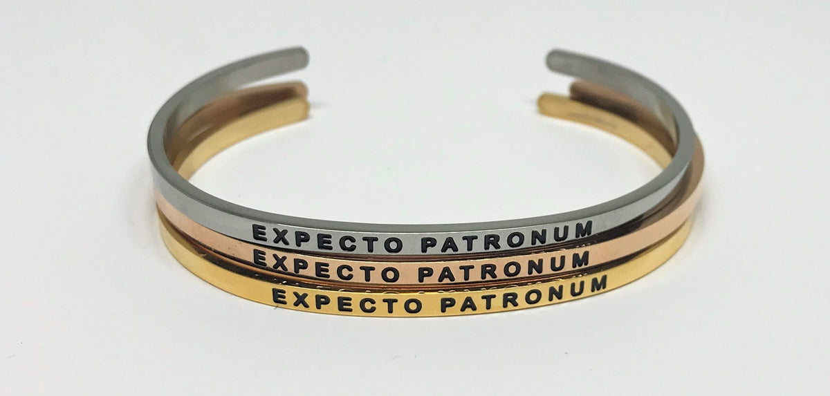 Exclusive Harry Potter Expecto Patronum Mantra Band