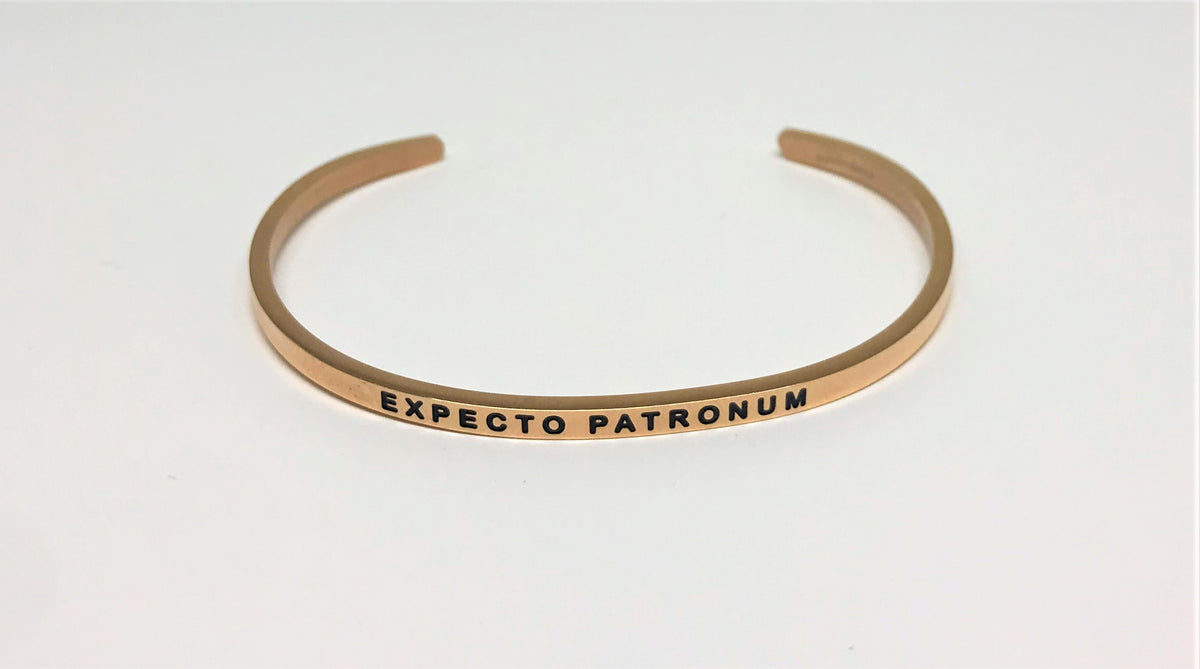 Exclusive Harry Potter Expecto Patronum Mantra Band