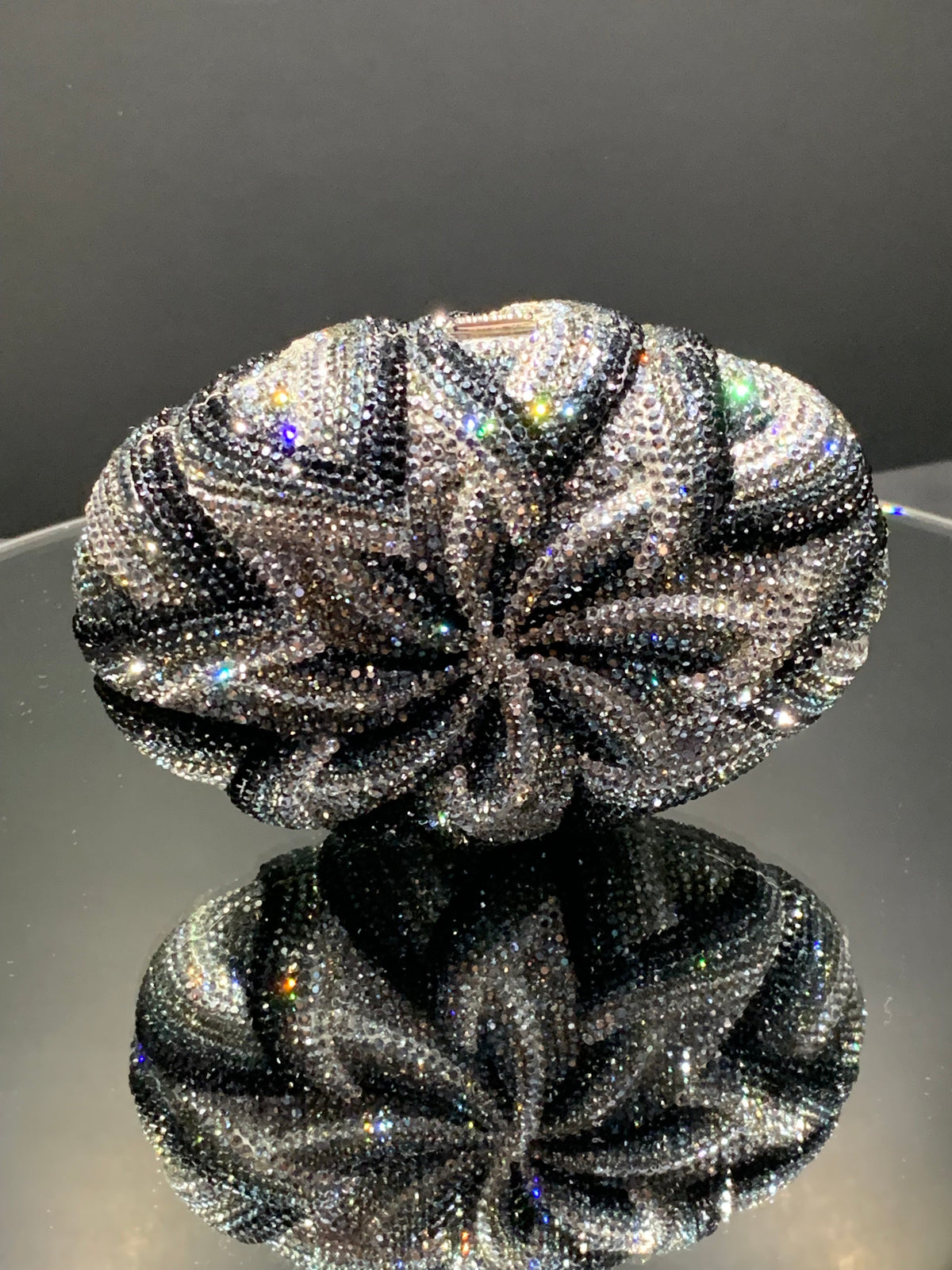 Braided Crystal Minaudiere Handbag by Judith Leiber