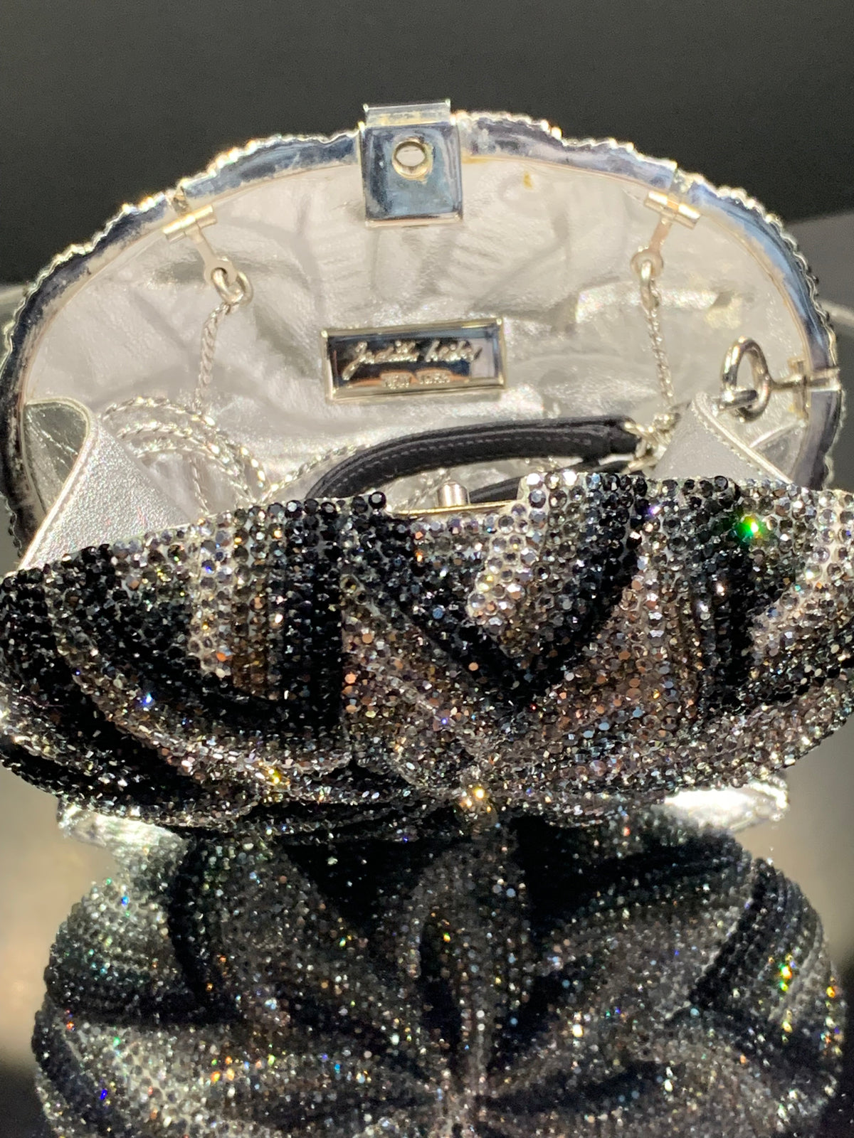 Braided Crystal Minaudiere Handbag by Judith Leiber