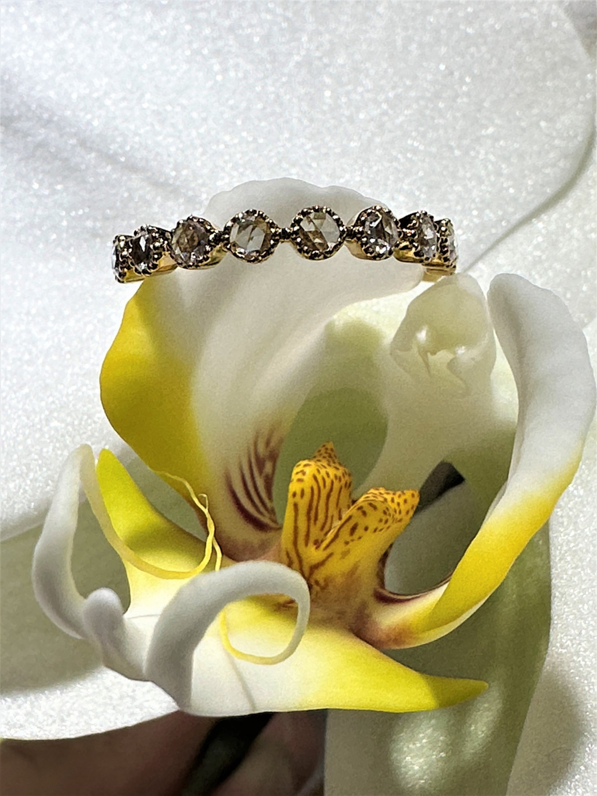Color Blossom Ring, Yellow Gold, White Gold, Cornelian And Diamonds -  Jewelry - Categories
