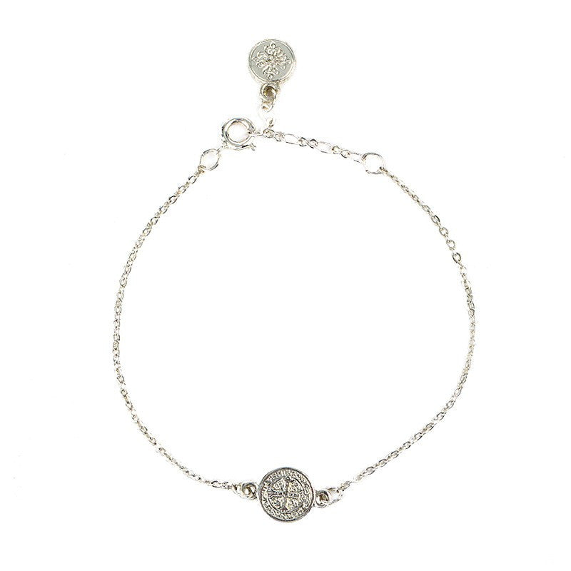 Breathe Blessing Chain Bracelet-My Saint My Hero-Howard's Diamond Center